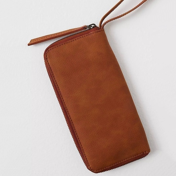 Free People Distressed Vegan Wallet - Picture 2 of 13